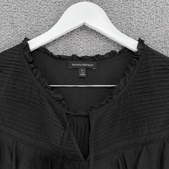 Banana Republic Lightweight Cotton Tencel blouse - Picture 3 of 9